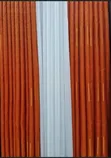 Shades of Orange Quality Curtains - 5