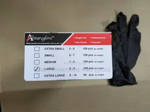 Rubber Nitrile Gloves Powder Free