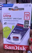 128GB SanDisk Memory Card - 1