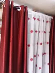 Plain Curtains Soft Fabric Available - 1