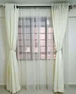 Plain Curtains Soft Fabric Available - 2