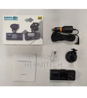 3 in 1 Traffic Recorder With HD Front Rear Cameras