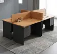 Corporate 4-Person Workstation Desk - 4