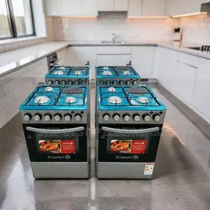 Brand New 3 Gas Burners + 1 Electric Free Standing Cooker