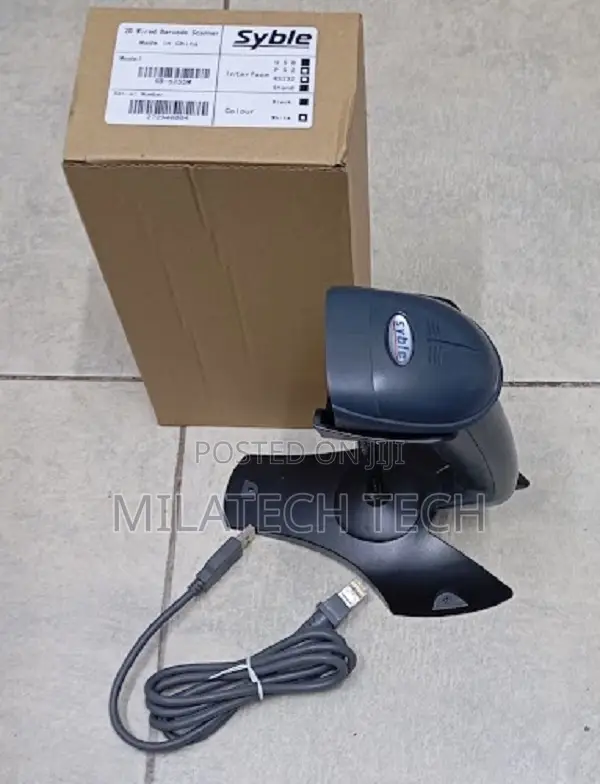 Wired Handheld 2D Scanner – Barcode QR Code Reader - 1