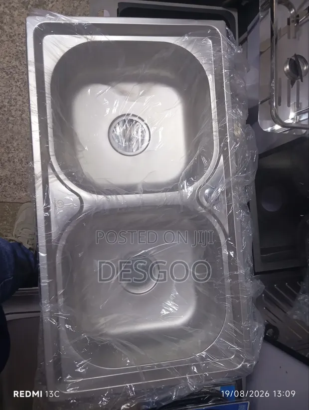 Kitchen Double Drain Sink - 1