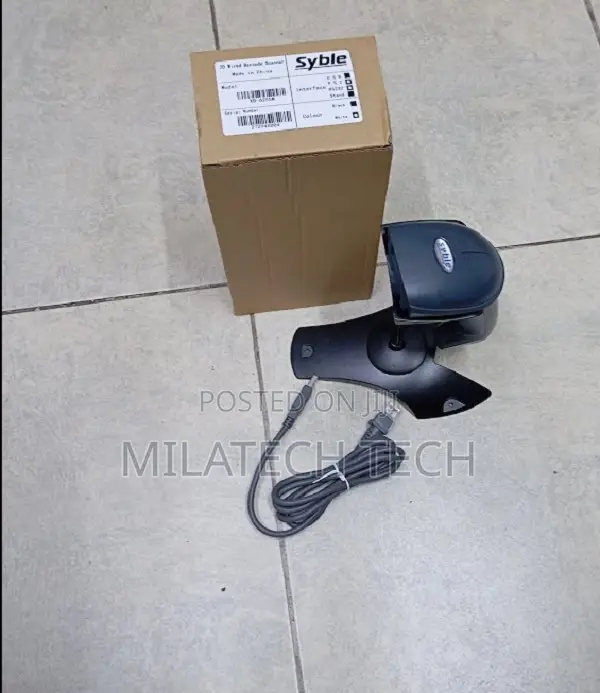 2D Barcode Reader Scanner – USB Wired for POS Retail - 1
