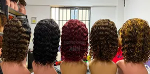 Watercurl 10" Human Hair Wig