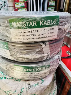 Matstar 1.0mm Twin with Earth Electrical Cable, 90m