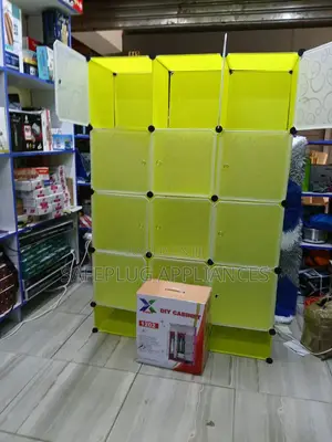 Portable Plastic Wardrobe - 3 Columns