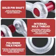 2x 3/4" Heavy Duty D-Ring Shackles (4 Ton) - 3