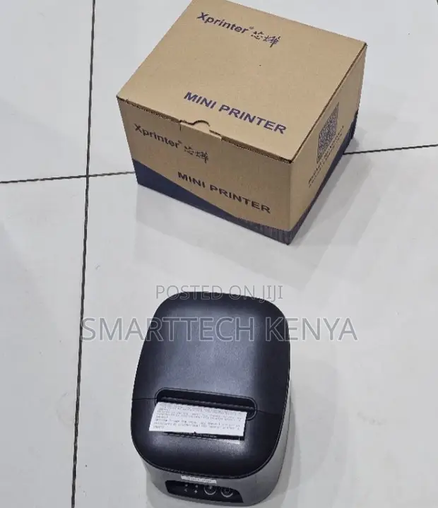 Xprinter XP-Q80B 80mm USB Thermal Receipt Printer for POS Systems - 1
