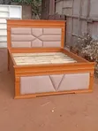 Luxurious Harwood Bed with Chester Design - Brand New - 2