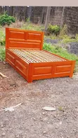 Luxurious Harwood Bed with Chester Design - Brand New - 3