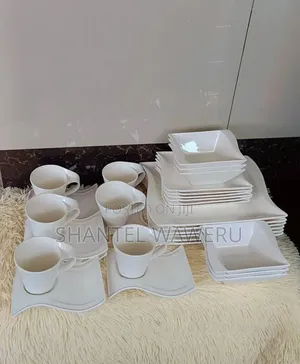 30 Pieces Wavy Dinner Set