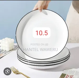 **The Famous Japanese Dinning Plates 10.5" Big Size 6pc Set