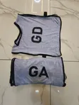 Ash Gray Netball Bibs - 2