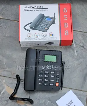 GSM Fixed Wireless Phone 6588 Dual SIM Card