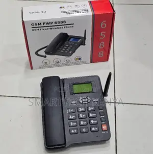 Dual SIM GSM Desk Phone 6588 Fixed Wireless Telephone