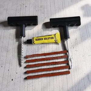 Professional Grade Durable T-Handle Tubeless Tire Repair Tool Kits