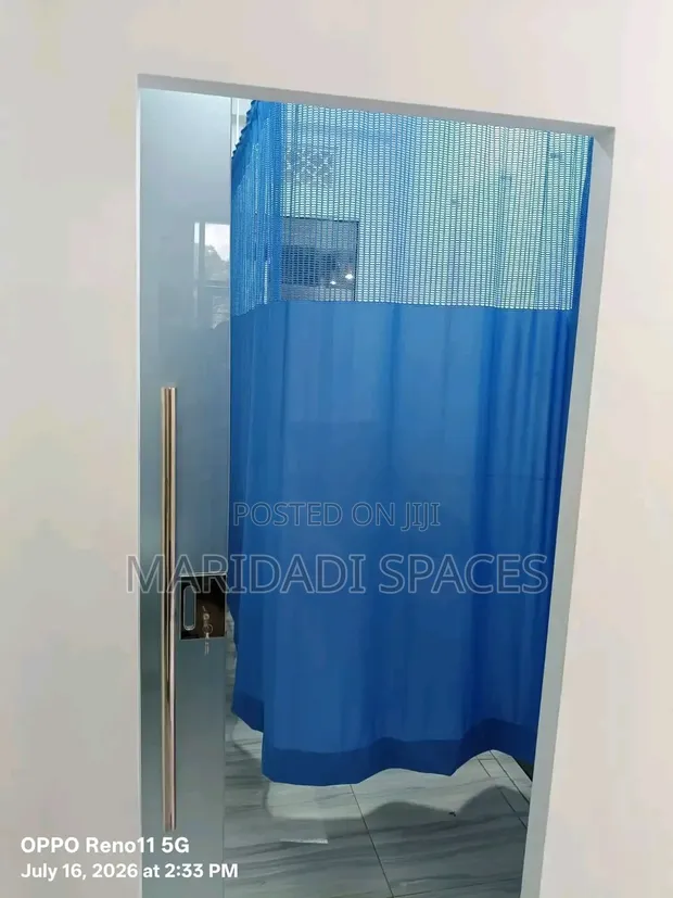 Neatly Arranged Hospital Curtains - 1
