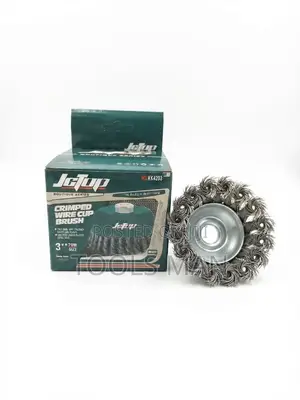 4 Inch " Crimped Wire Cup Brush – 100mm Jctop