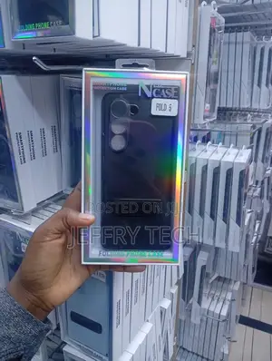 Black Folding Phone Case for Samsung Galaxy Z Fold 5