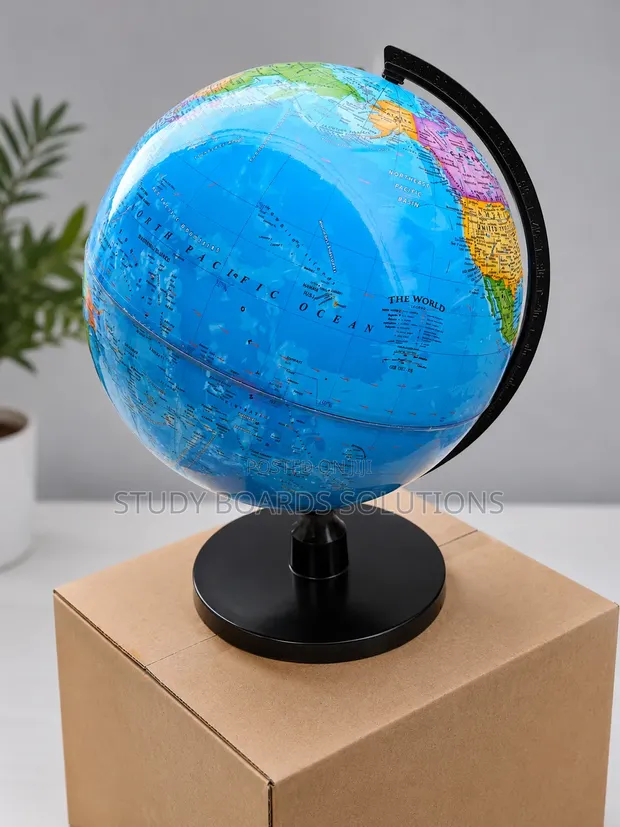 32cm World Globe for Office Decor - 1