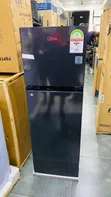 Midea 173L Double Door Fridge - Top Freezer | Jazz Black - 2