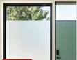 Elegant Plain Frosted Privacy Film for Glass Windows Doors - 2