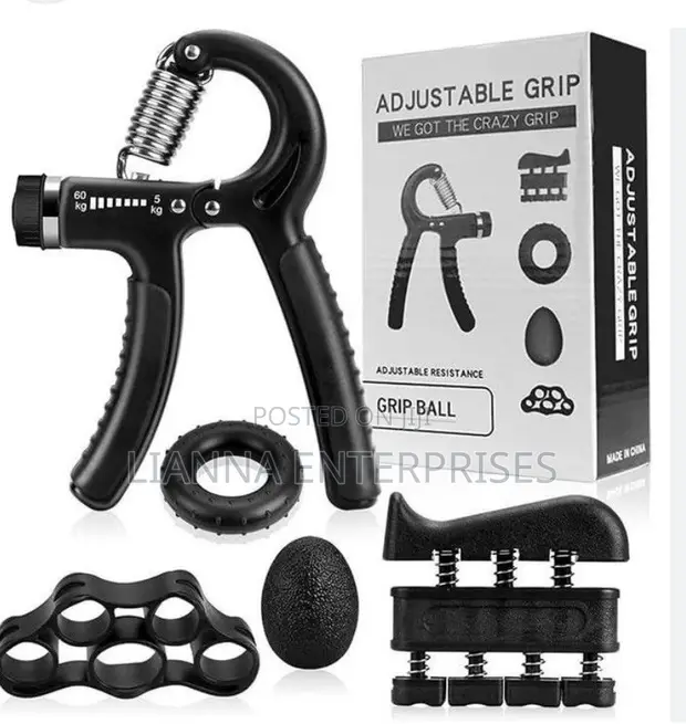 Adjustable Hand Grip Set (5-60kg) - 1