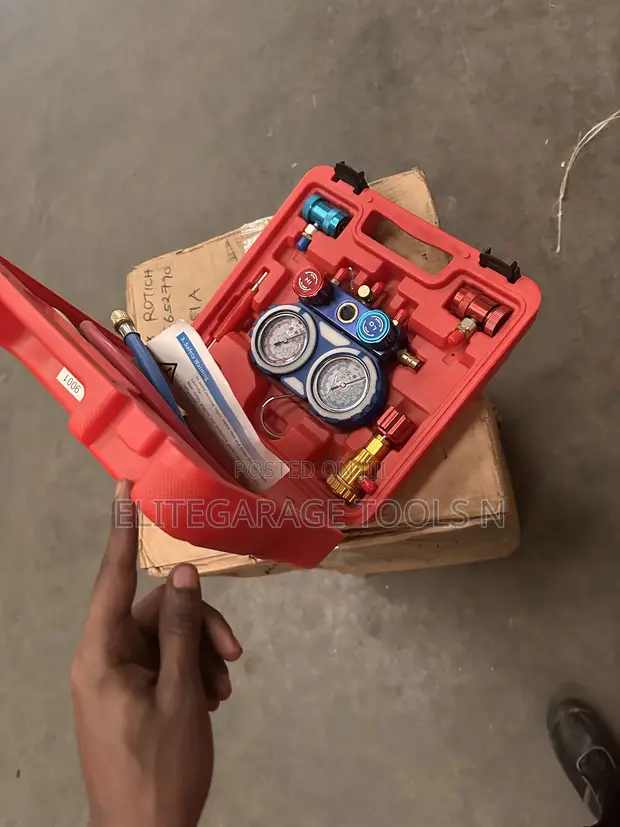 High-Quality Refrigerant Double Gauge Manifold Valve - 1