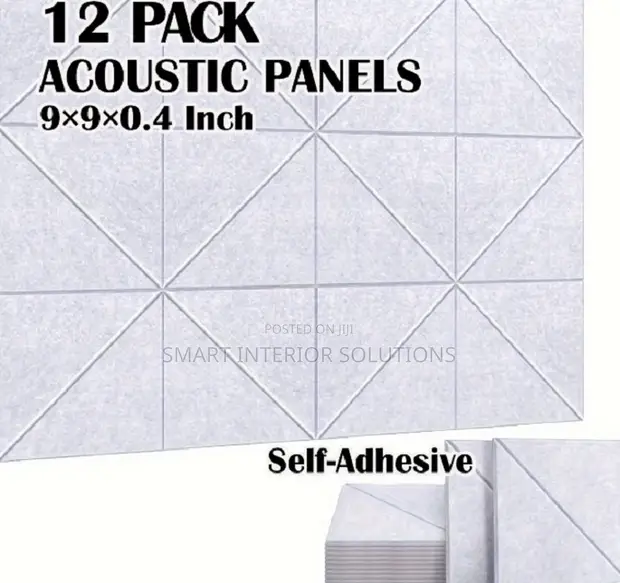 High Density Acoustic Panels for Sound Absorption - 1