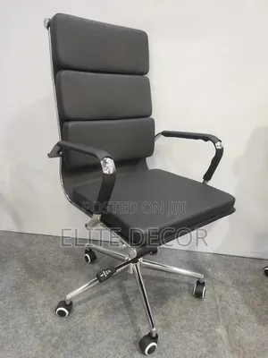 Executive Leather Office Chair – Premium High-Back Office Seat