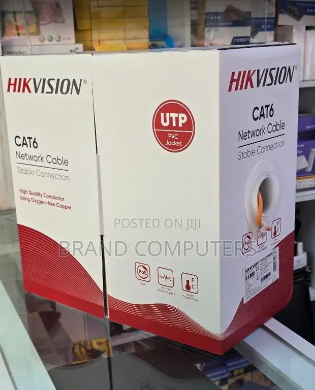 Hikvision CAT 6 LAN Cable (Pure Copper) - 1