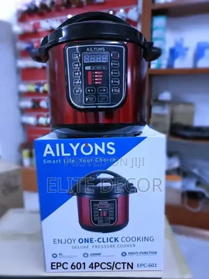 AILYONS 6L Electric Pressure Cooker – Multifunctional Fast