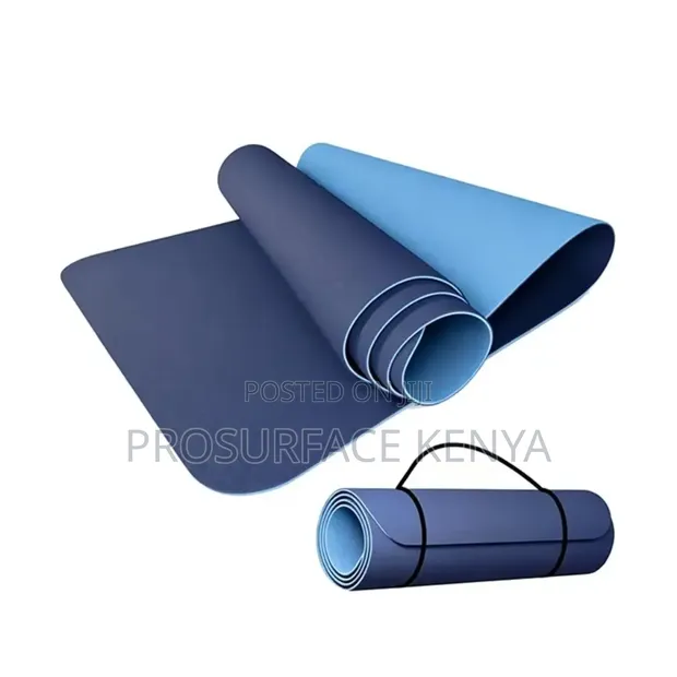 TPE Fitness Mat 6mm | Yoga, Pilates Exercise Mat - 1