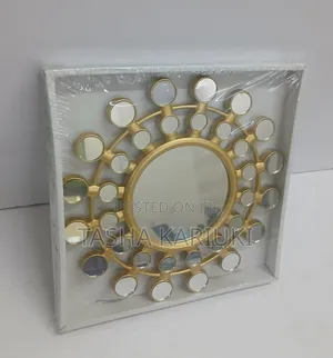 *Decorative Wall Hanging Frame Art/ Mirror Gold Colour Alp
