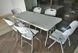 Foldable Table and 6 Chairs Set - 1
