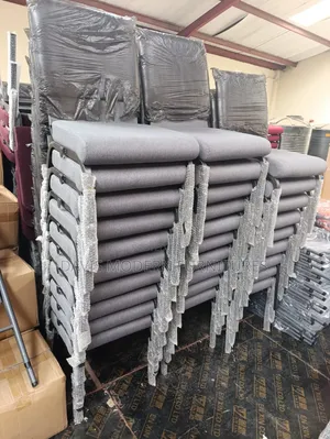 Stackable Fabric Conference Chairs