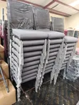 Stackable Fabric Conference Chairs - 2
