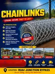 4ft Long 80x80ft Chainlink Gauge 14 - 2