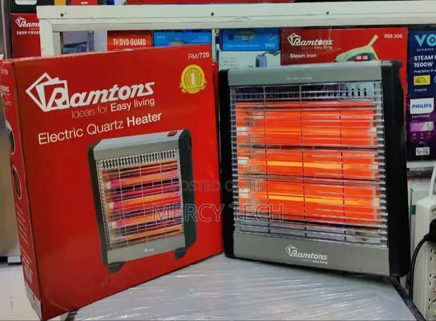 Ramtons 3 Bar Quartz Heater (RM/729) - 1