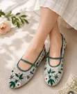 Zara Floral Ballerina Shoes - Ladies - 1