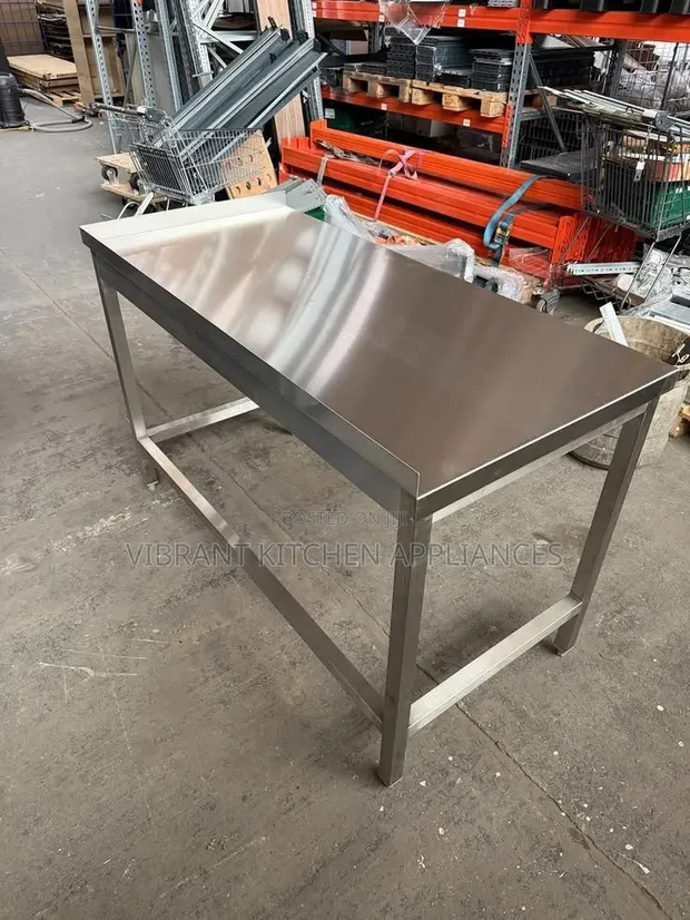 Brand New Stainless Steel Commercial Table - 1