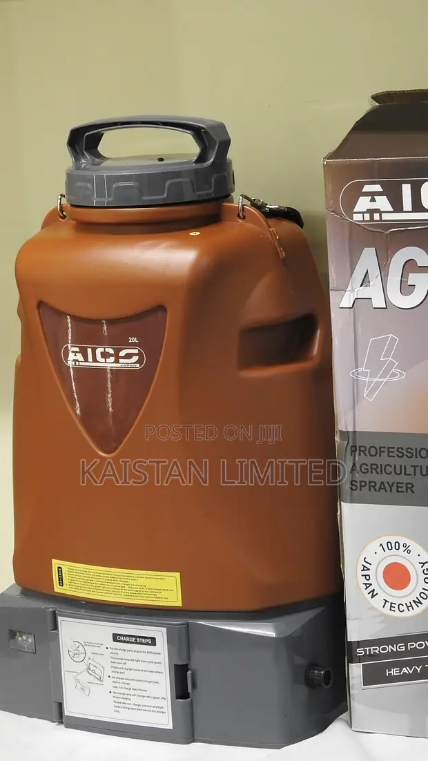 AICO Japan 20L Electric Knapsack Sprayer – Battery + Manual - 1