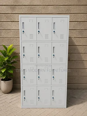 12-Door Metal Staff Locker
