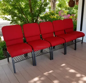 5-Seater Church Chairs Set