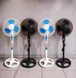 16'' Electric Stand Fan - Wide Oscillation, High Airflow - 1