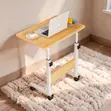 Ergonomic Height Adjustable Laptop Table Stand with Wheels - 1